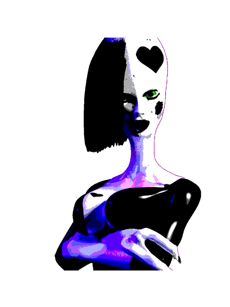 Goth Alien by TheVoicesGames T-Shirts, Hoodie, Sweatshirt | BlankRebels.com (Image 3)