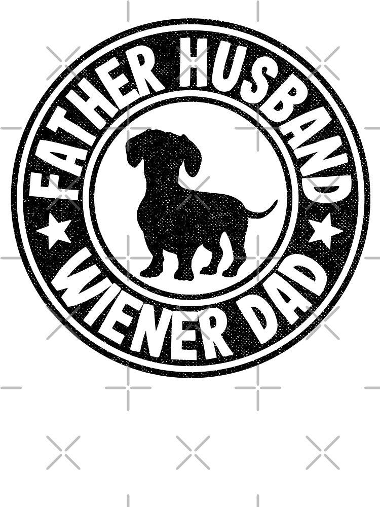 Father Husband Wiener Dad Funny Dachshund by Stronzi T-Shirts, Hoodie, Sweatshirt | BlankRebels.com (Image 3)