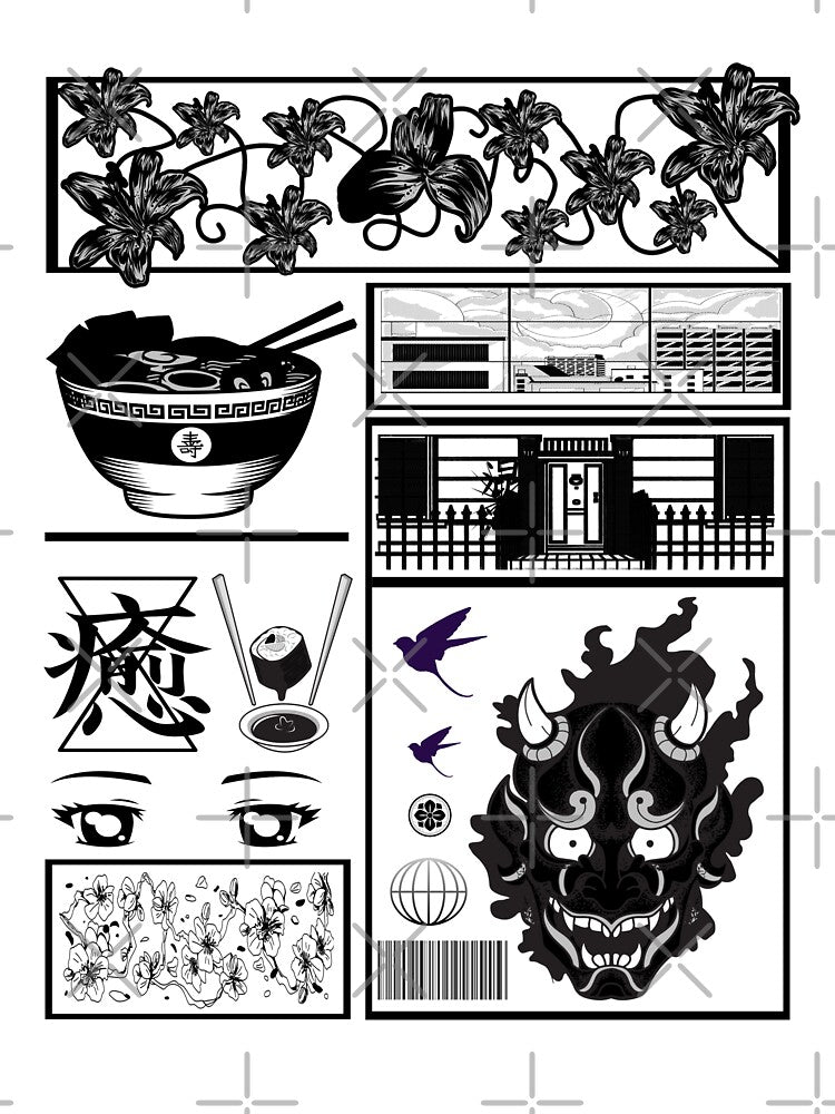 Japanese Collection Vaporwave Aesthetic Japan Classic by vibeno1 T-Shirts, Hoodie, Sweatshirt | BlankRebels.com (Image 3)