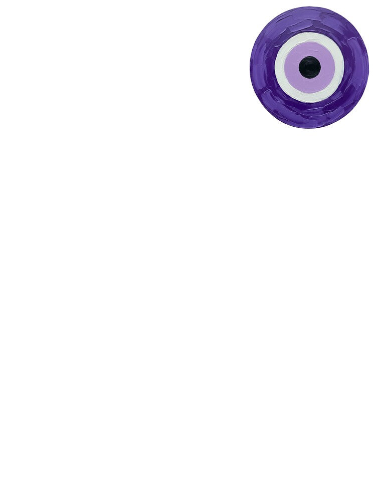 EVIL EYE of Protection Lavender Purple Paint by S-M-P-A T-Shirts, Hoodie, Sweatshirt | BlankRebels.com (Image 3)