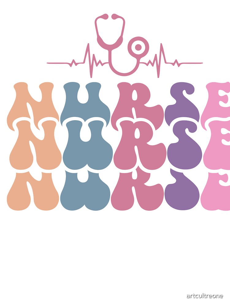 Nurse Nurse Nurse – Bold Nursing by artcultreone T-Shirts, Hoodie, Sweatshirt | BlankRebels.com (Image 3)