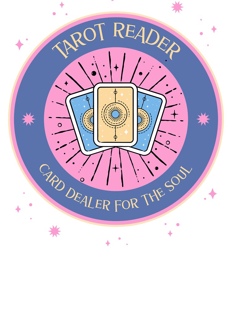 Tarot Reader: Card Dealer for the Soul by Great New Tees Hoodie, Sweatshirt | BlankRebels.com (Image 3)