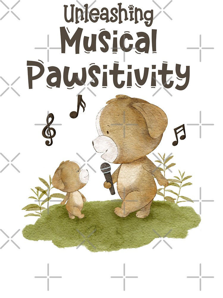 Unleashing Musical Pawsitivity Pet Lover Dog Lover Music Lover T-Shirts, Hoodie, Sweatshirt