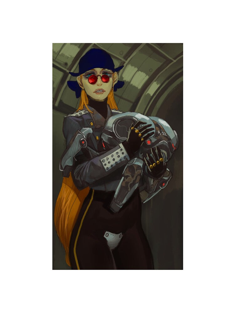 cute cyberpunk girl by ShikiGum T-Shirts, Hoodie, Sweatshirt | BlankRebels.com (Image 3)