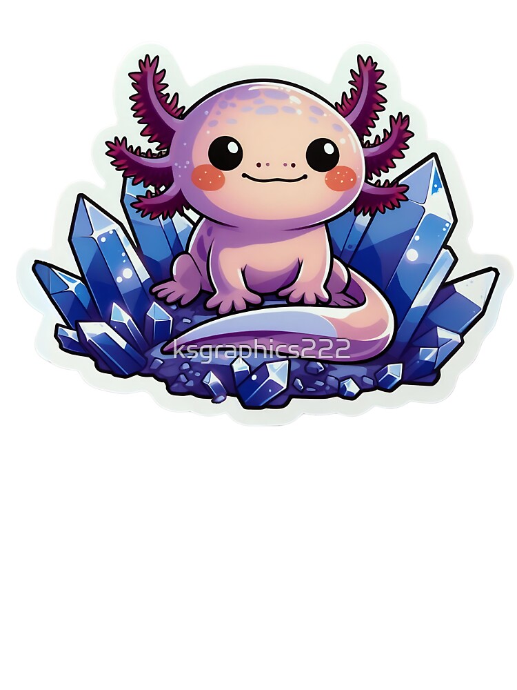 Axolotl Art #150 | Axolotl Lovers by ksgraphics222 T-Shirts, Hoodie, Sweatshirt | BlankRebels.com (Image 3)