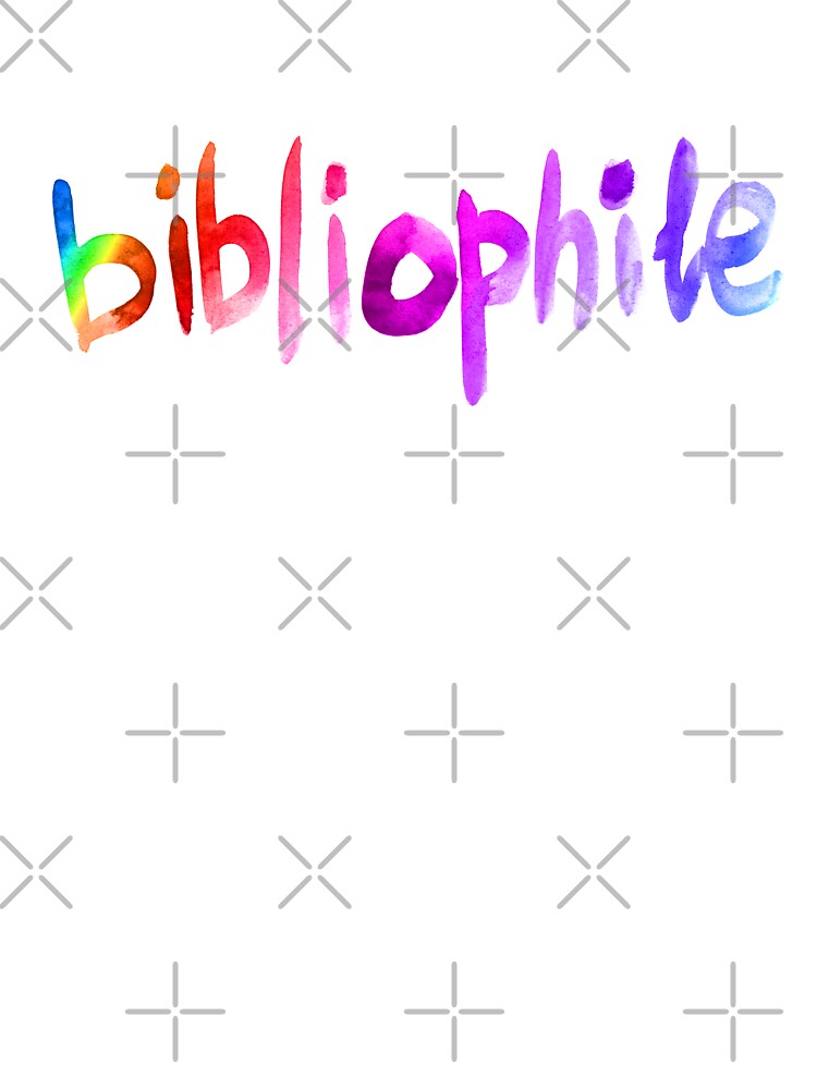 Bibliophile lettering | Booklover  watercolor handlettering by lausn T-Shirts, Hoodie, Sweatshirt | BlankRebels.com (Image 3)