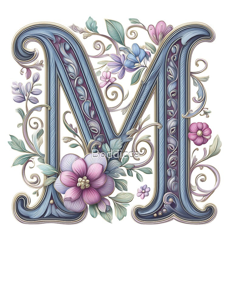 Belle Epoque Monogram M by Boddicca T-Shirts, Hoodie, Sweatshirt | BlankRebels.com (Image 3)