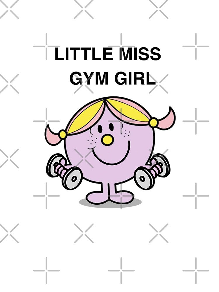 Little Miss Gym Girl by kcgfx T-Shirts, Hoodie, Sweatshirt | BlankRebels.com (Image 3)