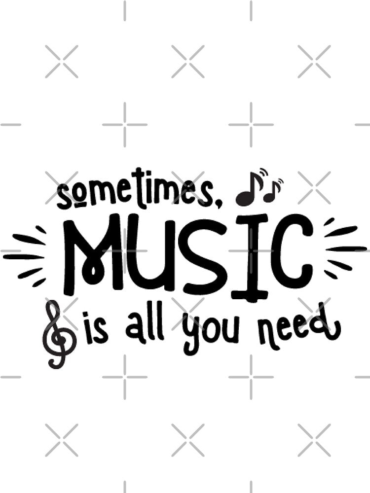 Music is all you need by HustleQueen T-Shirts, Hoodie, Sweatshirt | BlankRebels.com (Image 3)