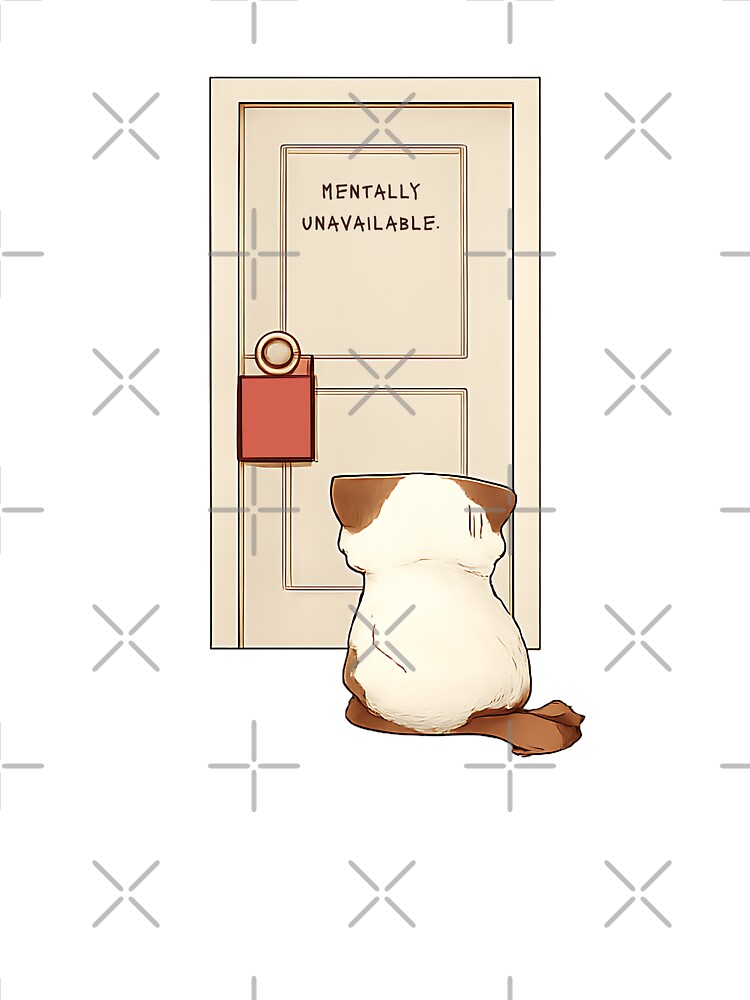 Mentally Unavailable Burnout Cat Setting Boundaries T-Shirts, Hoodie, Sweatshirt
