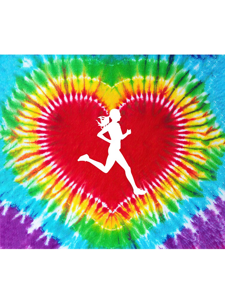 Running Tie Dye by LittleShop79 T-Shirts, Hoodie, Sweatshirt | BlankRebels.com (Image 3)