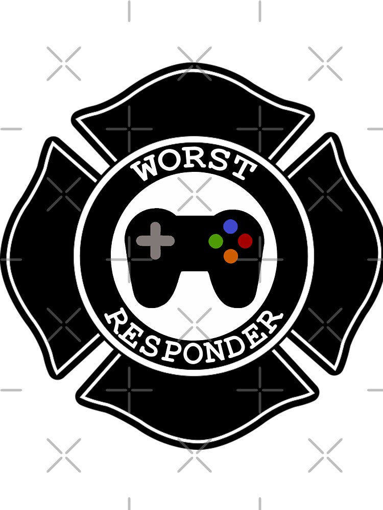 Worst Responder Gamer Video Games by J-LaD T-Shirts, Hoodie, Sweatshirt | BlankRebels.com (Image 3)