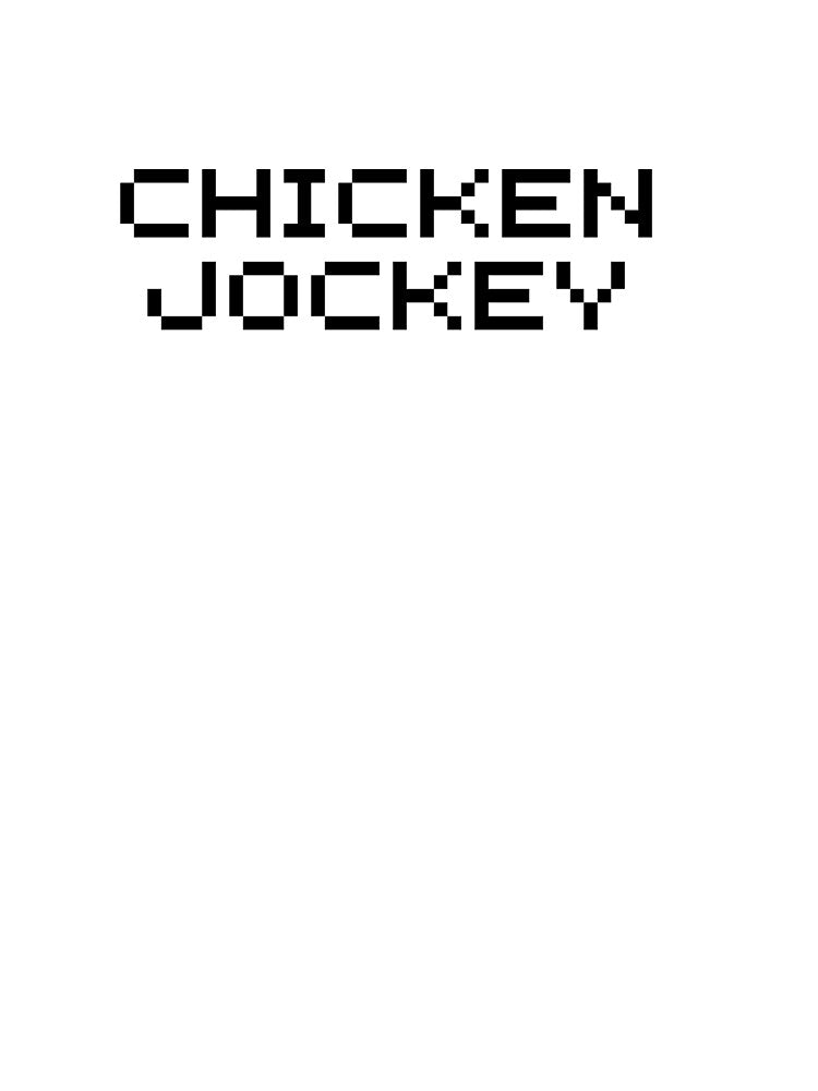 Chicken Jockey by NimuehArt