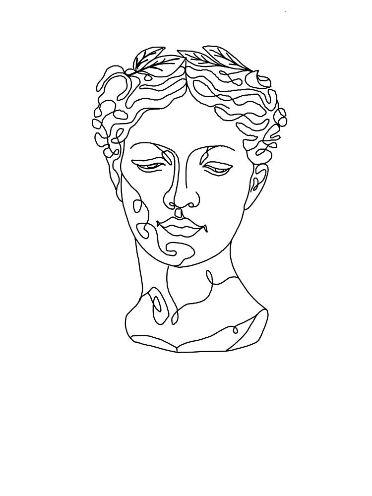 Woman Statue line drawing by oliviahouseman T-Shirts, Hoodie, Sweatshirt | BlankRebels.com (Image 3)