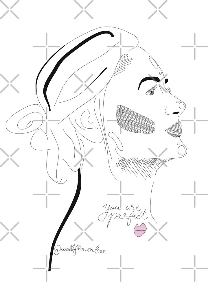 Perfected Line Art by wallflowerbee T-Shirts, Hoodie, Sweatshirt | BlankRebels.com (Image 3)