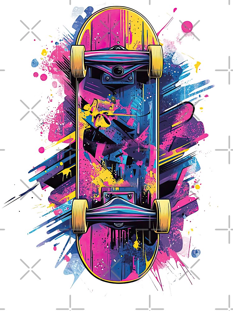 Retro 90s Skateboard Graphic by Jasava Shop T-Shirts, Hoodie, Sweatshirt | BlankRebels.com (Image 3)