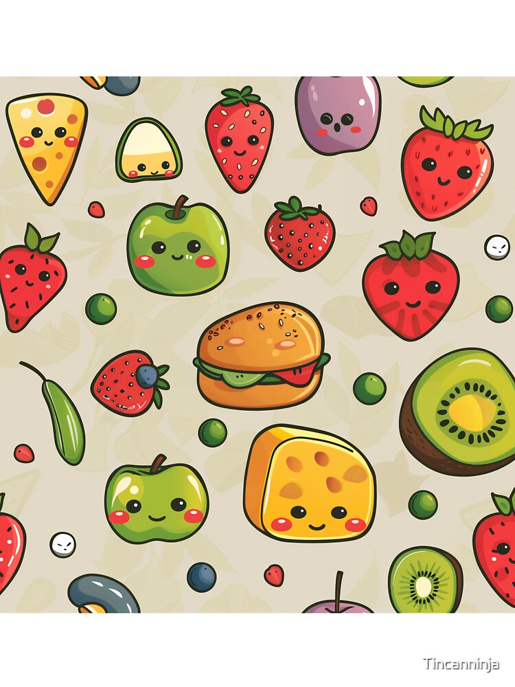 Adorbz Appetites: Kawaii Food Designs to Make You Smile by Tincanninja T-Shirts, Hoodie, Sweatshirt (Image 3)