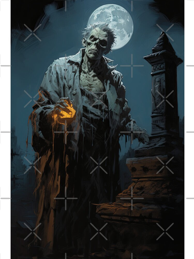 Night Brings Dark Beings To Cemetery Grounds by Piotrek0001 T-Shirts, Hoodie, Sweatshirt | BlankRebels.com (Image 3)