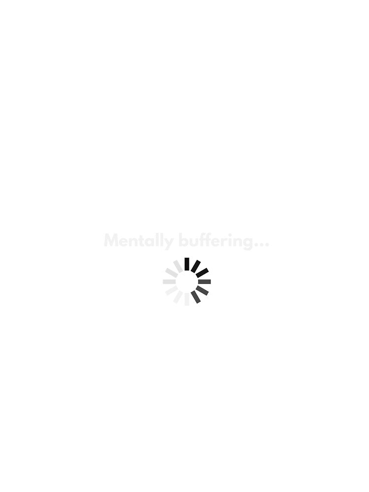 Mentally Buffering – Funny Mental Health Shirt | Relatable tech vibes by ZenCrazed Hoodie, Sweatshirt (Image 3)