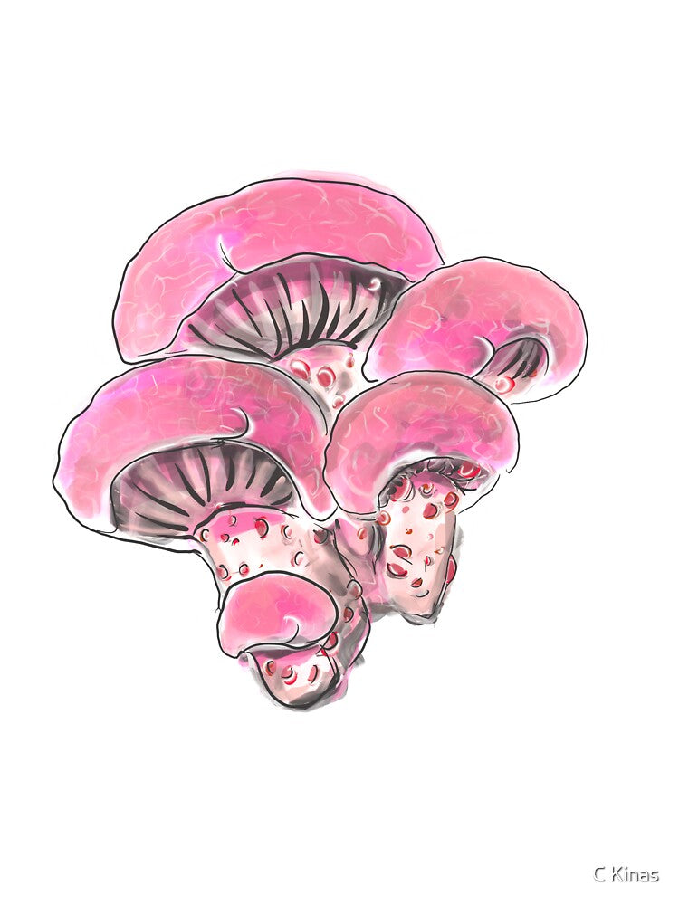 Rhodotus Cottagecore Mushroom by C Kinas T-Shirts, Hoodie, Sweatshirt | BlankRebels.com (Image 3)