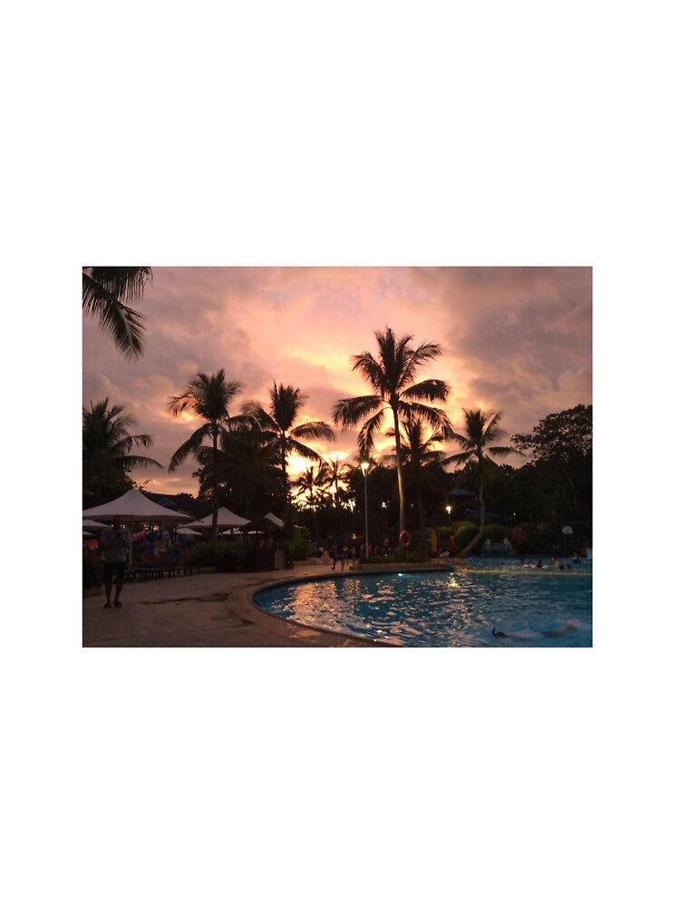 THE SUNSET AND THE POOL 2 by iAmmAja43 T-Shirts, Hoodie, Sweatshirt | BlankRebels.com (Image 3)