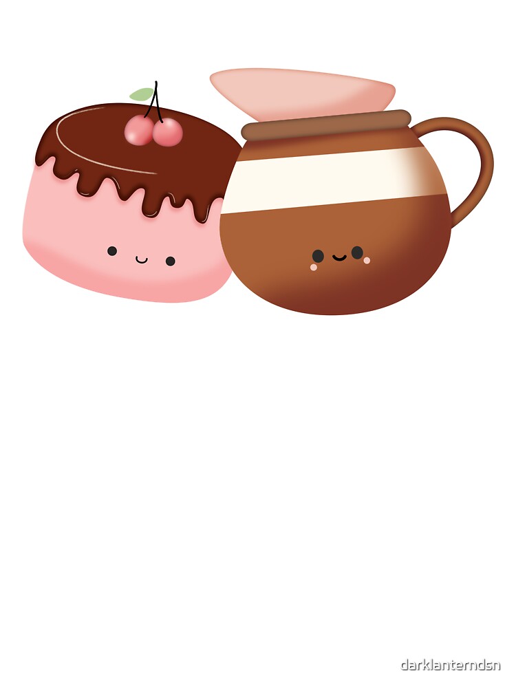 Kawaii Coffee and Cake by darklanterndsn T-Shirts, Hoodie, Sweatshirt | BlankRebels.com (Image 3)