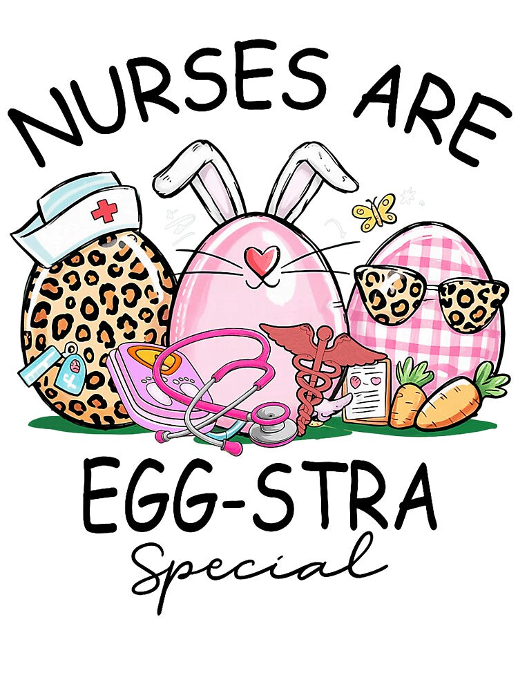 Easter Day Nursing RN ICU Nurses are Egg-stra Special by laurelrhodes T-Shirts, Hoodie, Sweatshirt (Image 3)