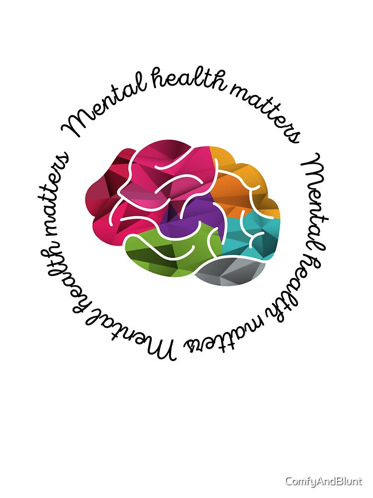 Mental Health Matters by ComfyAndBlunt T-Shirts, Hoodie, Sweatshirt | BlankRebels.com (Image 3)