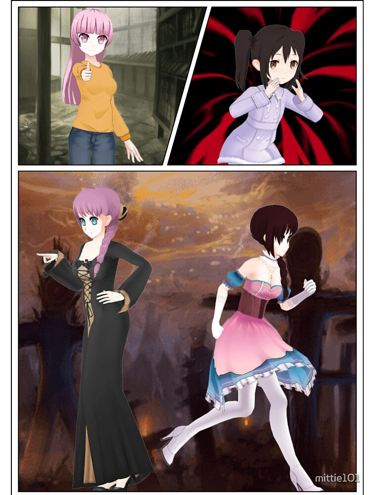 Manga 3 by mittie101 T-Shirts, Hoodie, Sweatshirt | BlankRebels.com (Image 3)