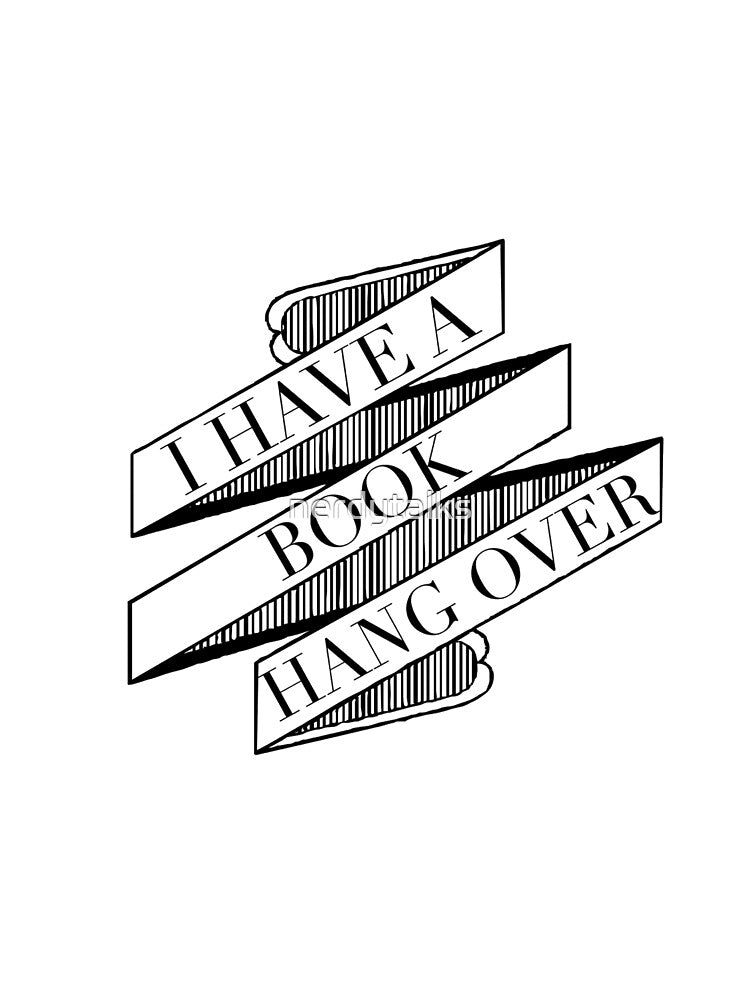 Book Hangover by nerdytalks T-Shirts, Hoodie, Sweatshirt | BlankRebels.com (Image 3)