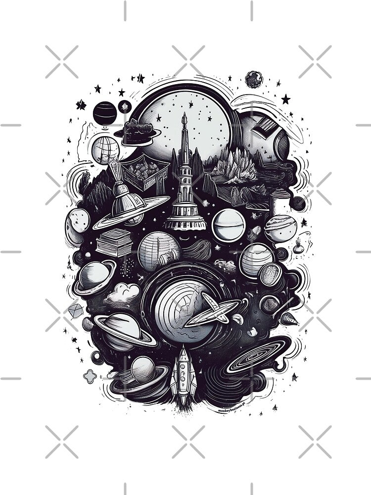Magic Universe | Arts and Science | Dark Academia Collection by monkeybusiness.pt T-Shirts, Hoodie, Sweatshirt (Image 2)
