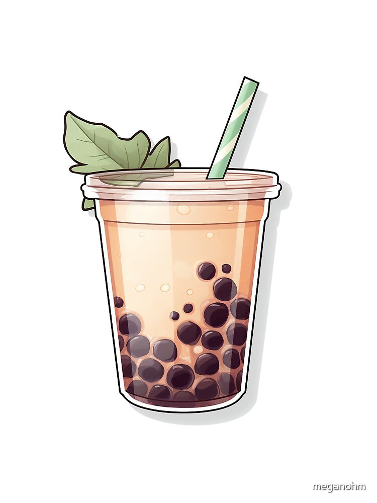 Mint Bubble Tea by meganohm T-Shirts, Hoodie, Sweatshirt | BlankRebels.com (Image 3)