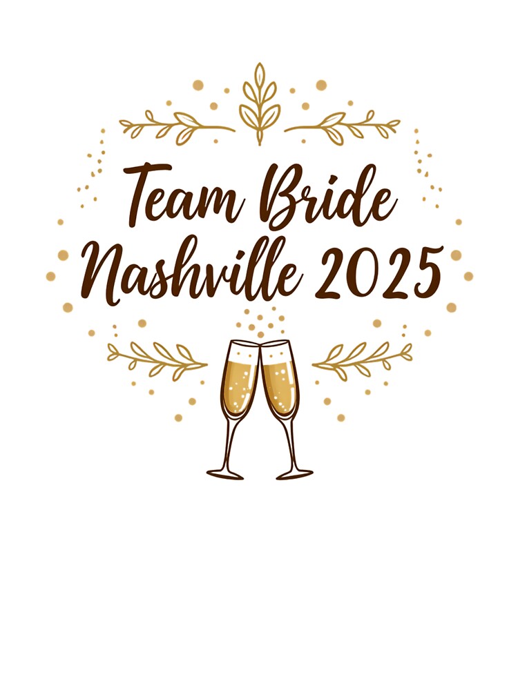 Team Bride Party in Nashville by JunelOfficial