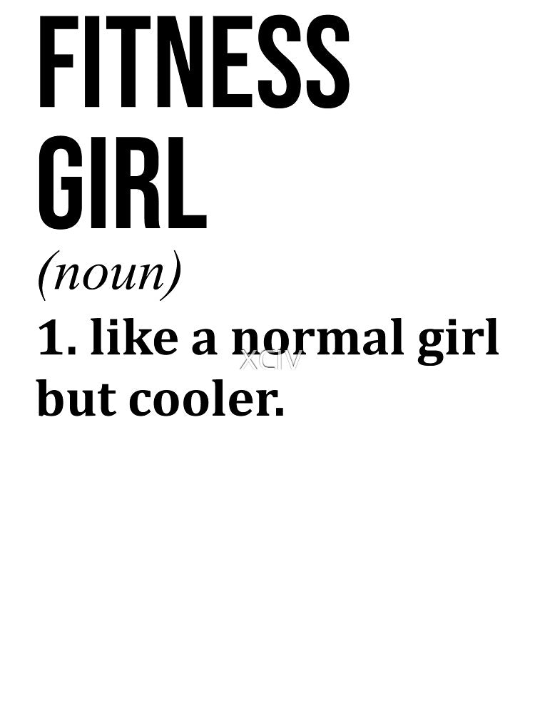 Fitness Girl Definition T-Shirts, Hoodie, Sweatshirt