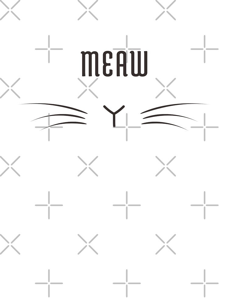 MEAW Cat Shape Typography by trepiu T-Shirts, Hoodie, Sweatshirt | BlankRebels.com (Image 3)