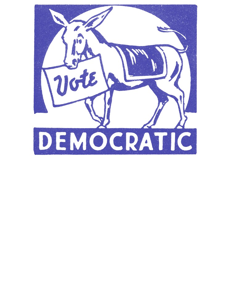 1950s Vote Democrat by historicimage T-Shirts, Hoodie, Sweatshirt | BlankRebels.com (Image 3)