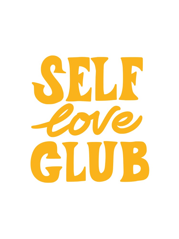 SELF LOVE CLUB - YELLOW TEXT by zvizdetss T-Shirts, Hoodie, Sweatshirt | BlankRebels.com (Image 3)