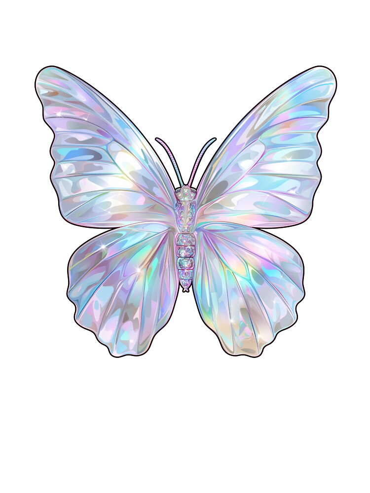 chrome butterfly by Joyceful Creations T-Shirts, Hoodie, Sweatshirt | BlankRebels.com (Image 3)