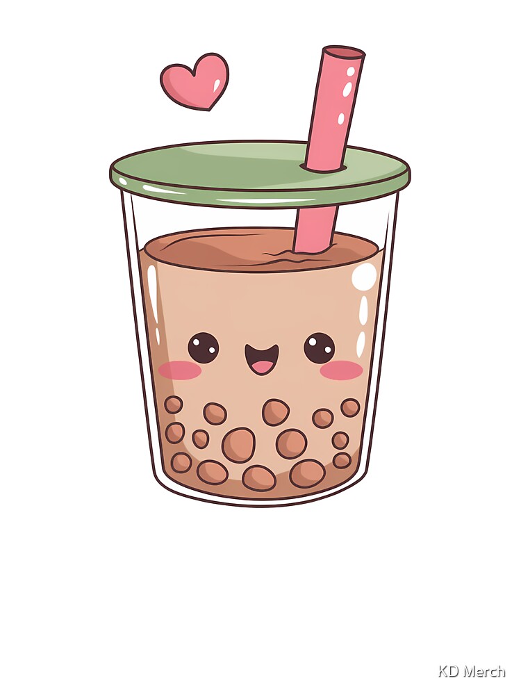 Boba Tea Cute by KD Merch T-Shirts, Hoodie, Sweatshirt | BlankRebels.com (Image 3)
