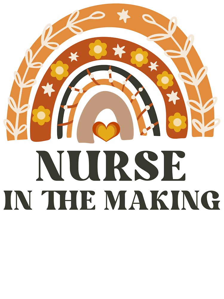 Nurse in the Making Vintage Rainbow by AsinusAS T-Shirts, Hoodie, Sweatshirt | BlankRebels.com (Image 3)
