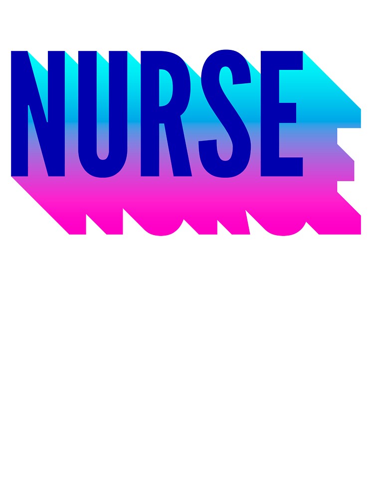 Nurse With Long Gradient Shadow by SVPOD T-Shirts, Hoodie, Sweatshirt | BlankRebels.com (Image 3)