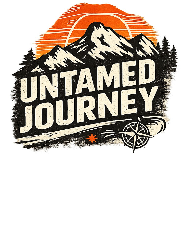 Untamed Journey – Vintage Adventure Mountain Badge by Aurelux_24 T-Shirts, Hoodie, Sweatshirt | BlankRebels.com (Image 3)