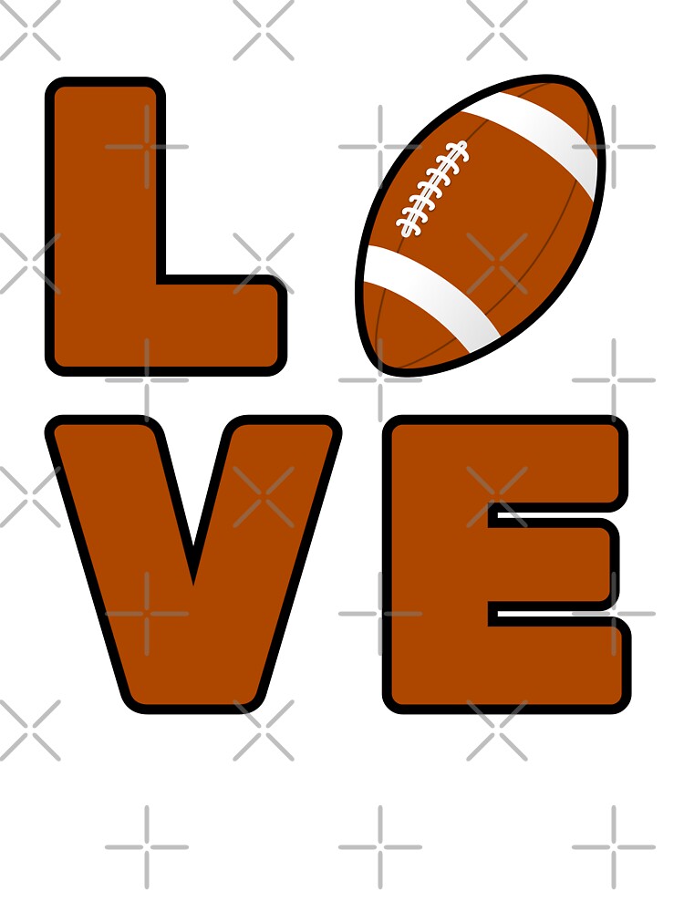 LOVE Football by ureggie T-Shirts, Hoodie, Sweatshirt | BlankRebels.com (Image 3)