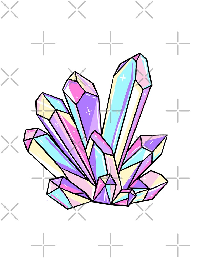 Stunning rainbow crystal cluster by ArtistryByColls T-Shirts, Hoodie, Sweatshirt | BlankRebels.com (Image 3)