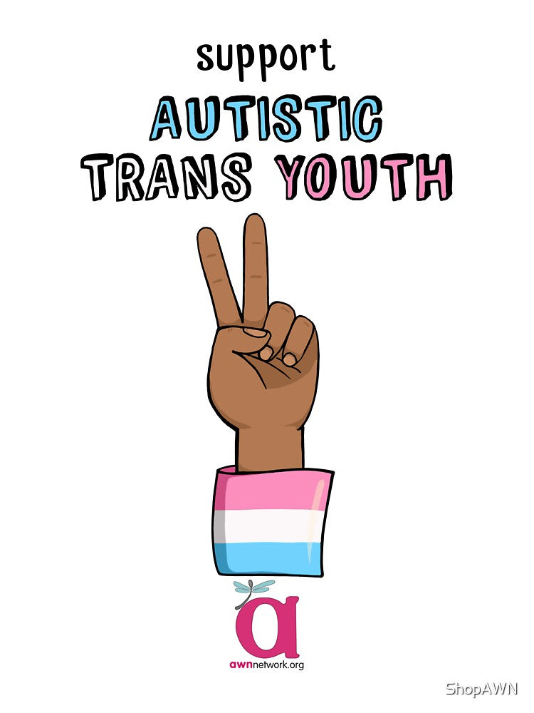 Support Autistic Trans Youth by ShopAWN T-Shirts, Hoodie, Sweatshirt | BlankRebels.com (Image 3)