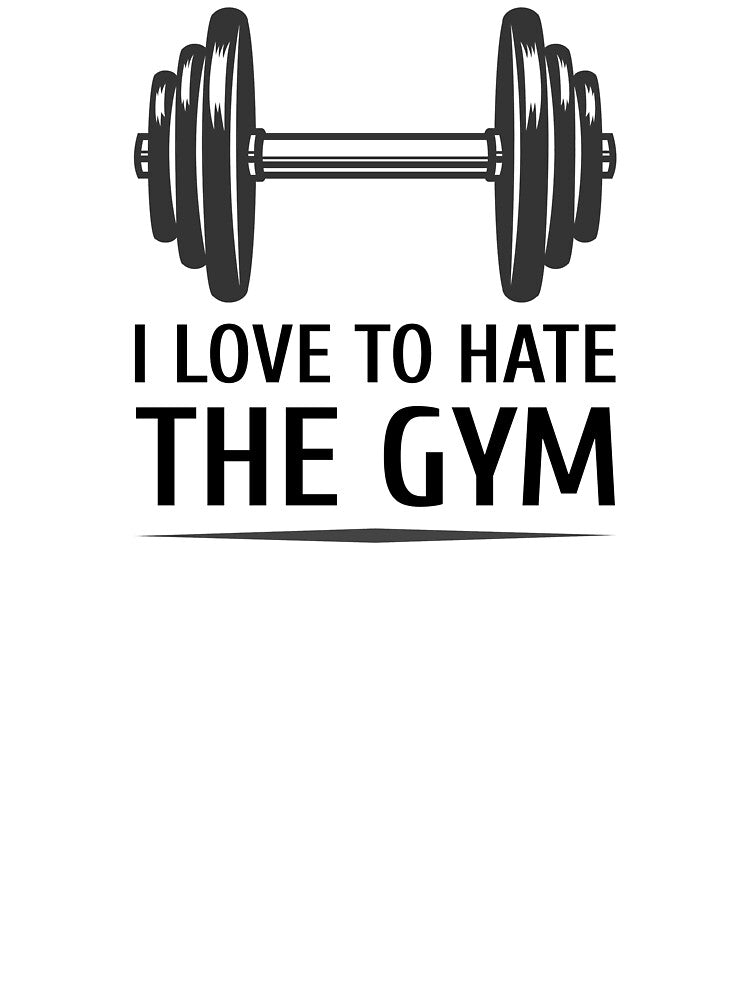 I Love to Hate the Gym by spokoandstuff T-Shirts, Hoodie, Sweatshirt | BlankRebels.com (Image 3)