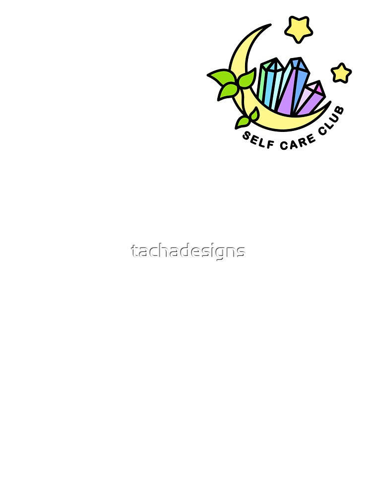 Self Care Club Moon and Crystal by tachadesigns T-Shirts, Hoodie, Sweatshirt | BlankRebels.com (Image 3)