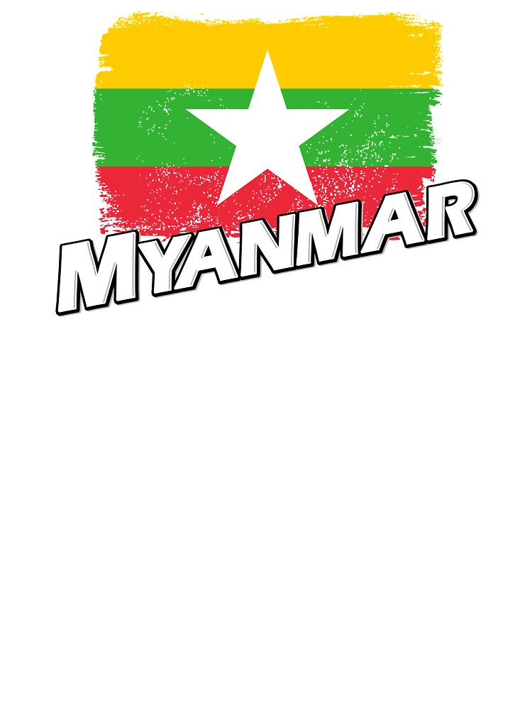Myanmar flag by PVVD T-Shirts, Hoodie, Sweatshirt | BlankRebels.com (Image 3)