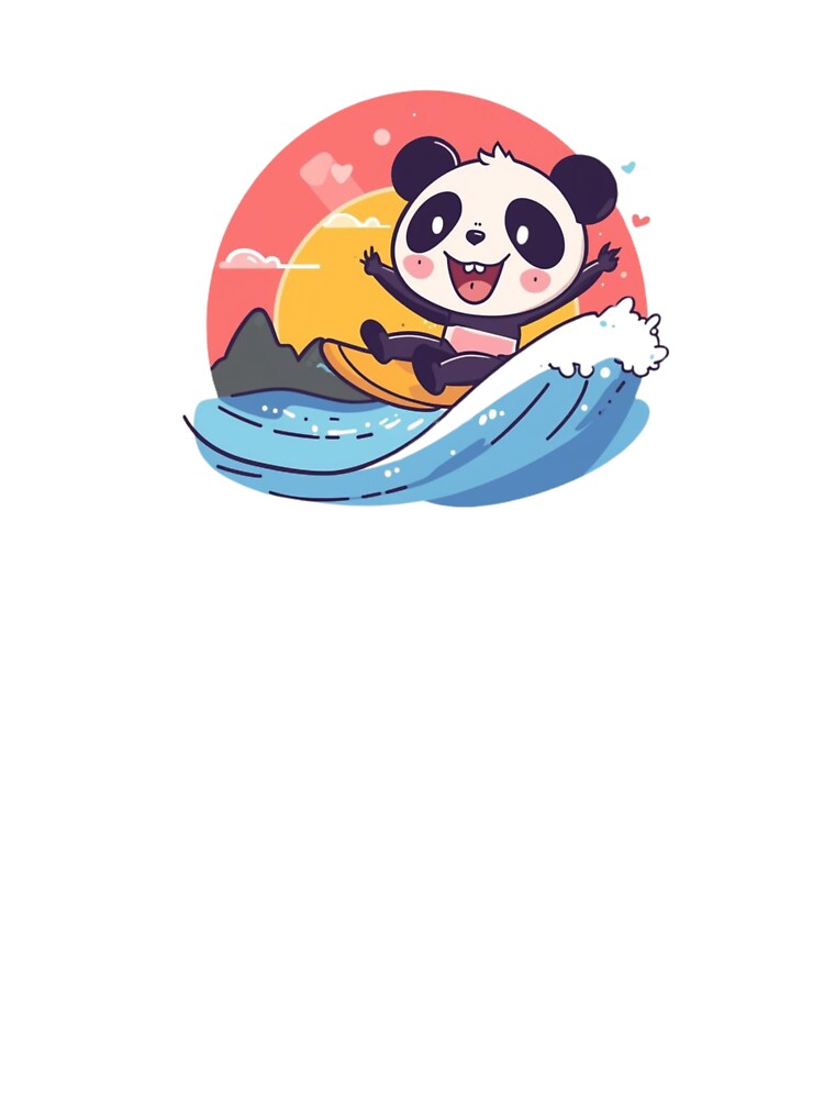 Surfing Panda by garts