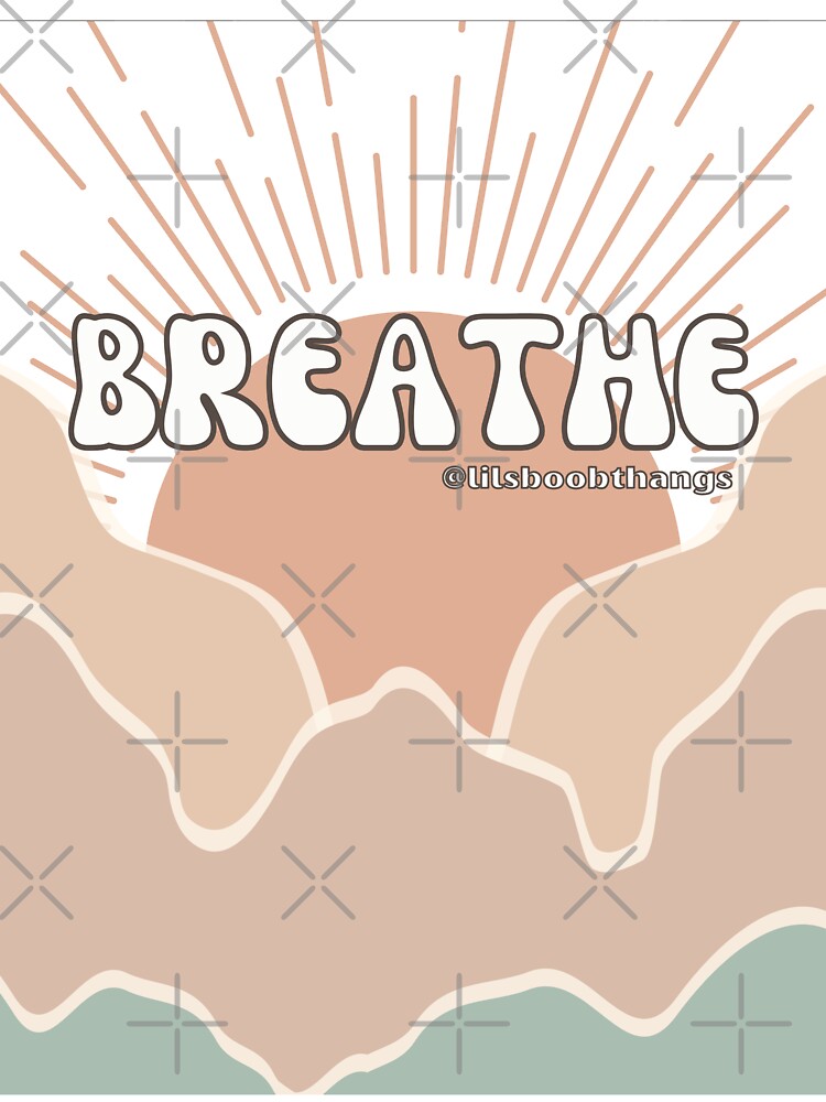Breathe Mountain Air v3 | @lilsboobthangs by lilsboobthangs T-Shirts, Hoodie, Sweatshirt | BlankRebels.com (Image 3)